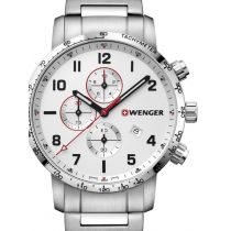 Wenger 01.1543.110 Attitude Chonograph Orologio Uomo 44mm 10ATM