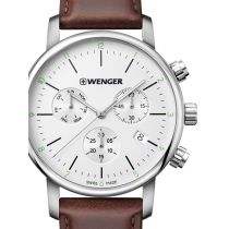 Wenger 01.1743.101 Urban Classico Cronografo Orologio Uomo 44mm 10ATM