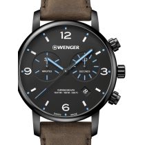 Wenger 01.1743.112 Urban Metropolitan Cronografo Orologio Uomo 44mm 10ATM