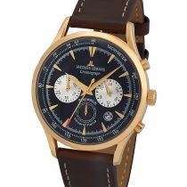 Jacques Lemans 1-2068K Retro Classico Cronografo Orologio Uomo 