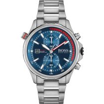 Hugo Boss 1513823 Globetrotter Cronografo Orologio Uomo 46mm 10ATM