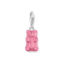 Thomas Sabo 2193-017-9 Ciondolo a forma di orso in argento e oro, rosa, donna