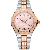 Edox 53020-357RM-ROR Delfin Diver Orologio Donna 38mm 20ATM