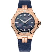 Edox 53020-37RC-NANR Delfin Diver Orologio Donna 38mm 20ATM