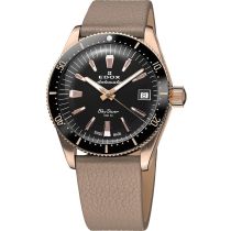 Edox 80131-37RNC-NI Skydiver Automatico + 2o cinturino Orologio Donna