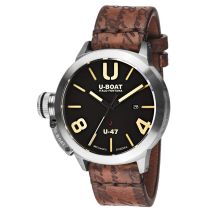 U-Boat 8105 Classico U-47 Automatico nero Orologio Uomo 47mm 100M