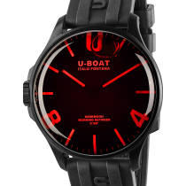 U-Boat 8466/C Darkmoon Red IPB Orologio Uomo 44mm 5ATM