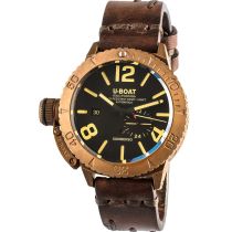 U-Boat 8486 Sommerso Bronze Automatico Orologio Uomo 46mm 300M