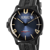 U-Boat 8700/C Darkmoon Blue IPB Soleil Orologio Uomo 44mm 5ATM