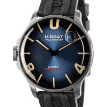 U-Boat 8704/D Darkmoon Blue SS Soleil Orologio Uomo 44mm 5ATM