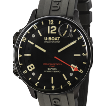 U-Boat 8770/A Capsoil Qs. Doppiotempo DLC Orologio Uomo 45mm 10ATM