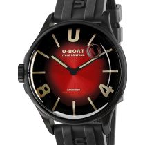 U-Boat 9501 Darkmoon Red PVD Soleil Orologio Uomo 40mm 5ATM