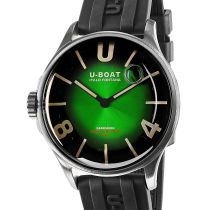 U-Boat 9502/A Darkmoon Green SS Soleil Orologio Uomo 40mm 5ATM