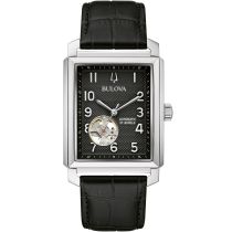 Bulova 96A269 Sutton Classico Automatico Orologio Uomo 33mm 3ATM 