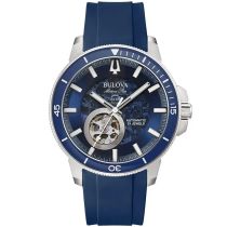 Bulova 96A303 Marine Star Orologio Uomo Automatico 45mm 20ATM