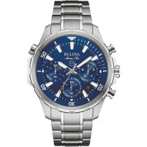 Bulova 96B256 Marine Star Cronografo Orologio Uomo 43mm 10ATM