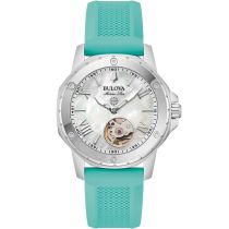 Bulova 96L325 Orologio Donna Marine Star Automatico 35mm 10ATM