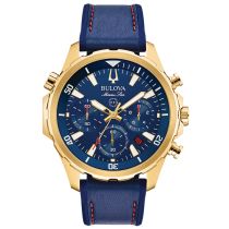 Bulova 97B168 Marine Star Cronografo Orologio Uomo 43mm 10ATM