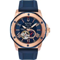 Bulova 98A227 Marine Star Automatico Orologio Uomo 45mm 20ATM