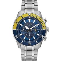 Bulova 98A245 Sport Cronografo Orologio Uomo 44mm 10ATM