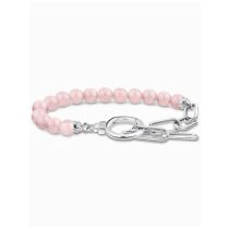 Thomas Sabo A2134-035-9-L19V Bracciale in argento con perle rosa