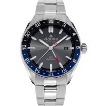 Alpina AL-247GB4E6B Alpiner GMT Orologio Uomo 42mm 10ATM