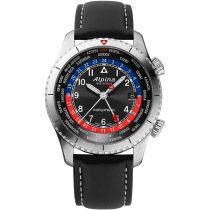 Alpina AL-255BRB4S26 Startimer Pilot Worldtimer Orologio Uomo