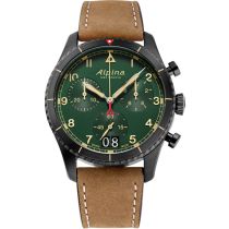 Alpina AL-372GR4FBS26 Startimer Pilot Cronografo Orologio Uomo 