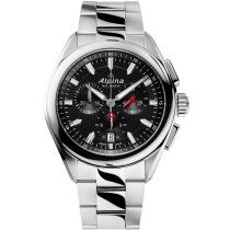 Alpina AL-373BB4E6B Alpiner Cronografo Orologio Uomo 42mm 10ATM