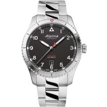 Alpina AL-525BW4S26B Startimer Pilot Automatico Orologio Uomo