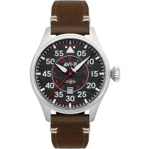 AVI-8 AV-4097-01 Pilot Hawker Hurricane Automatico Orologio Uomo 46mm 5ATM