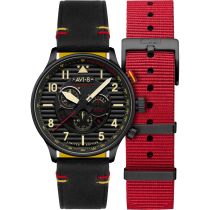 AVI-8 AV-4109-01 Orologio Uomo Flyboy Spirit of Tuskegee Limitato Chrono 44mm 5ATM