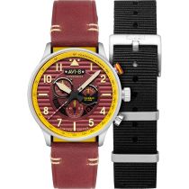 AVI-8 AV-4109-02 Orologio Uomo Flyboy Spirit of Tuskegee Limitato Chrono 44mm 5ATM