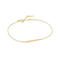 ANIA HAIE BAU001-06YG Gold Solid Bar Bracciale per le donne Gold 14K