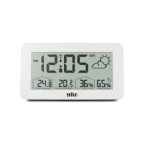 Braun BC13WP-DCF Radiosveglia Digitale c. stazione meteo