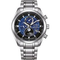 Citizen BY1010-81L Eco-Drive Mondphase Titanium Orologio radio