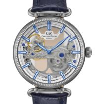 Carl von Zeyten CVZ0031WHS Elzach Automatico Orologio Uomo 42mm 5ATM