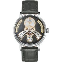 Carl von Zeyten CVZ0042GY Baden-Baden Automatico Orologio Uomo 44mm 3ATM