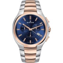 Edox 10239-357R-BUIR Les Bemonts Cronografo Orologio Uomo 42mm 3ATM