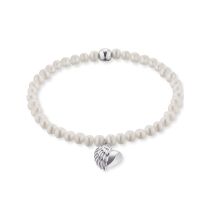 Angelcaller Bracciale ERB-HEARTWING-PE Pearl per le donne