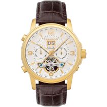 Thomas Earnshaw ES-8177-08 Marylebone Grand Date Open Heart Orologio Uomo 42mm