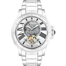 Thomas Earnshaw ES-8244-11 Bertha Open Heart Skeleton Orologio Uomo 42mm