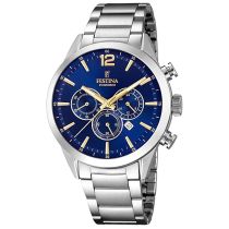 Festina F20343/2 Timeless Cronografo Orologio Uomo 43mm 10ATM