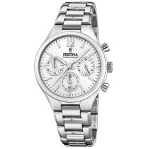 Festina F20391/1 Boyfriend Cronografo Orologio Donna 36mm 5ATM