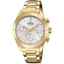 Festina F20400/1 Boyfriend Cronografo da Orologio Donna 39mm 10ATM