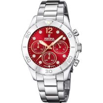 Festina F20603/2 Boyfriend Cronografo Orologio Donna 39mm 10ATM