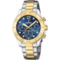 Festina F20604/3 Boyfriend Cronografo Orologio Donna 39mm 10ATM