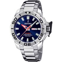 Festina F20665/1 Orologio Uomo Professional Diver Set m. Silikonband 46mm 20ATM