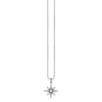 Thomas Sabo Collana KE1825-643-14-L45v 40-45cm con Ciondolo Royalty Stella