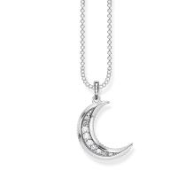 Thomas Sabo Collana KE1826-643-14-L45v 40-45cm con Ciondolo Royalty Luna